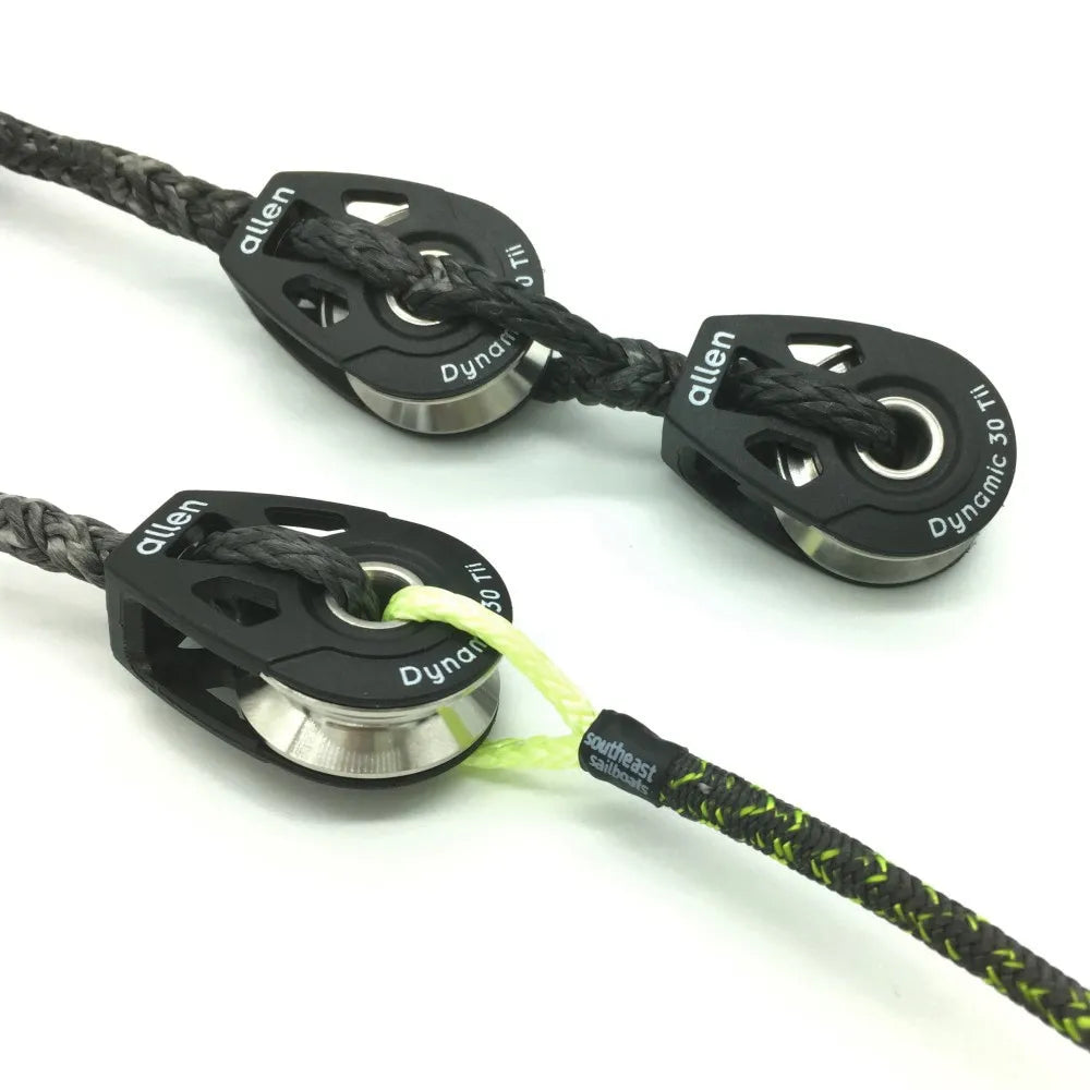 30mm Single High Load Dynamic Tii-On Block (Allen) (WASZP Mainsail & Bridle Block)