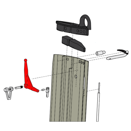 Front Foil Bell Crank