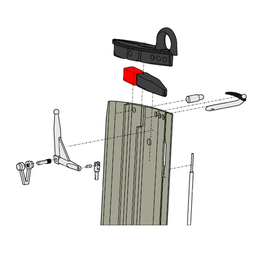 Front Vertical Foil Plug Center