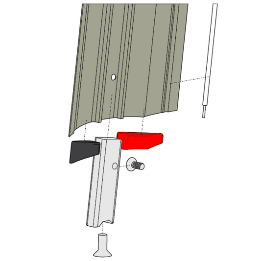 Front Vertical Foil Plug Rear