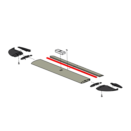 Foil Horizontal Hinge 35