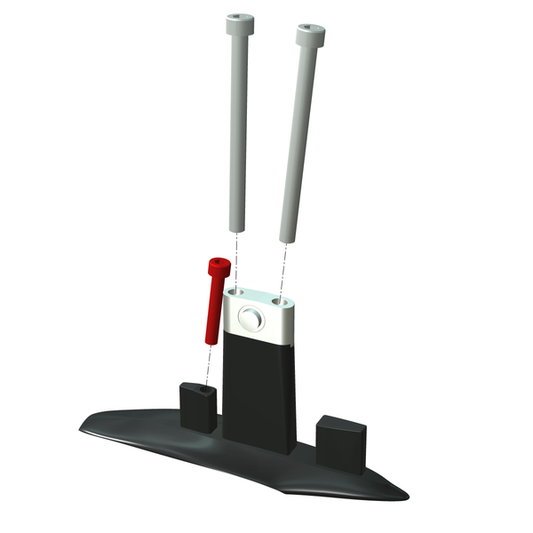 Rear Horizontal Bulb Bolt Rear