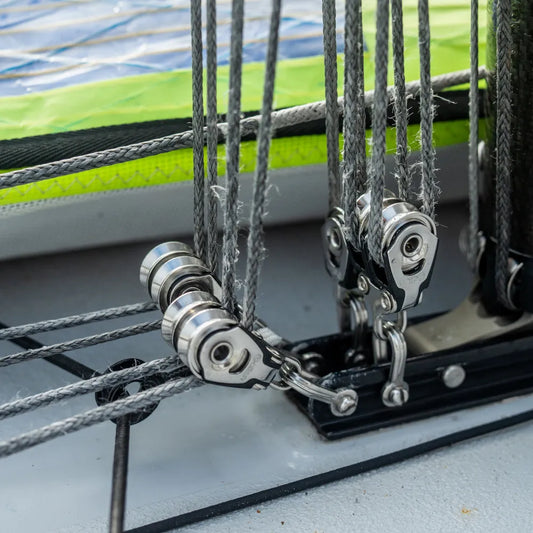 20mm High Load Double Dynamic Block (Allen) (WASZP Outhaul 4:1 & Cunningham Mast Options)
