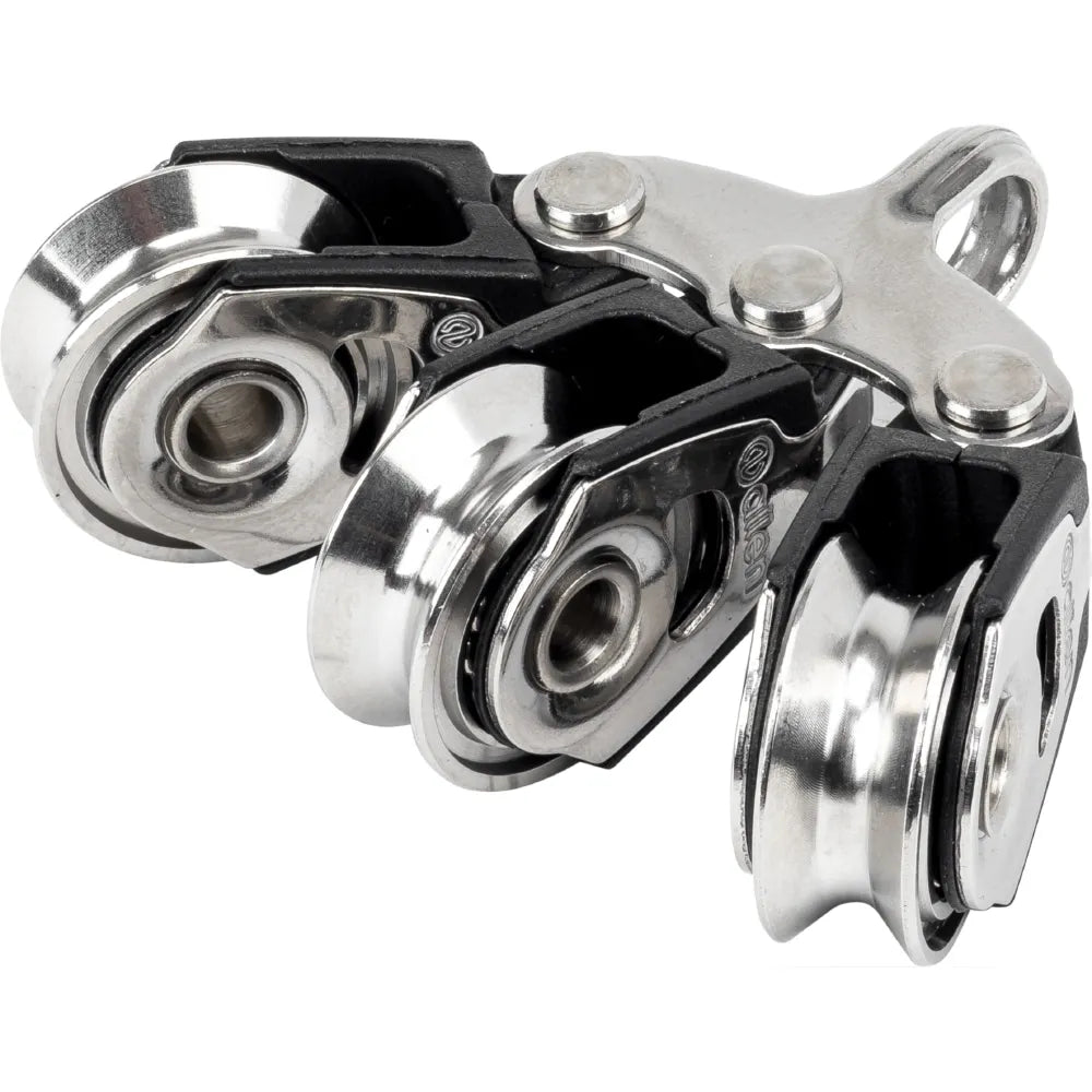 20mm Articulating Triple Dynamic Block With High Load Sheave (Allen) (WASZP Cunningham Sail Option)