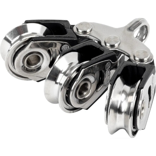 20mm Articulating Triple Dynamic Block With High Load Sheave (Allen) (WASZP Cunningham Sail Option)