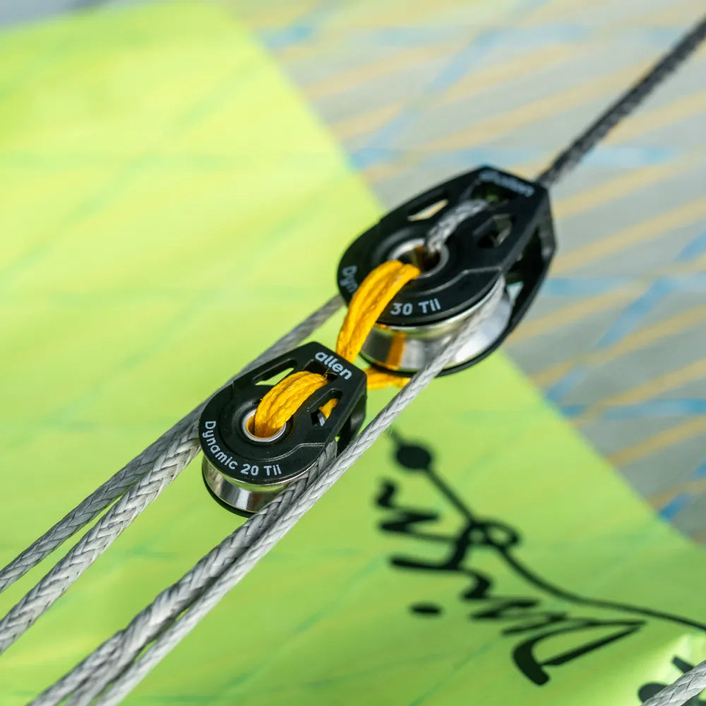 30mm Single High Load Dynamic Tii-On Block (Allen) (WASZP Mainsail & Bridle Block)