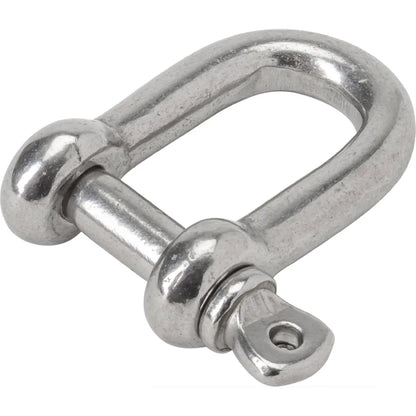 Round Body D Shackle With 5mm Forged Pin (Allen)