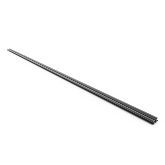 Hull bolt rope extrusion rear