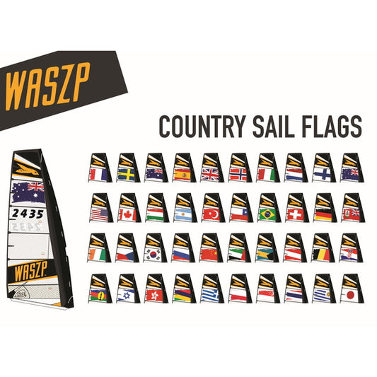 WASZP Sail Country Flag (8.2m)