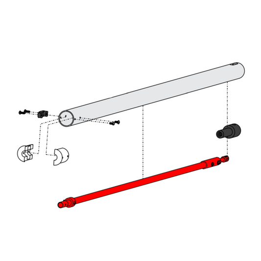 Tiller Mechanism Assembly