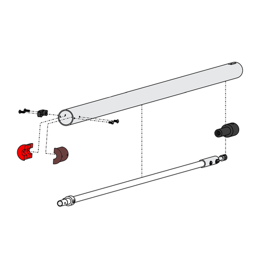 Tiller Tube Bush (Set)